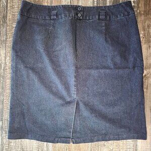 New York Clothing Company NYCC Blue Denim Pencil Skirt size 16w